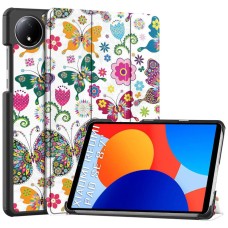 Чохол-книжка Xiaomi Redmi Pad SE 8.7 4G, BeCover Smart Case, Butterfly, Малюнок