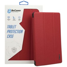 Чохол-книжка Samsung X820 Galaxy Tab S10 Plus, X826 Galaxy Tab S10 Plus, BeCover Smart, Red Wine, Бордовий