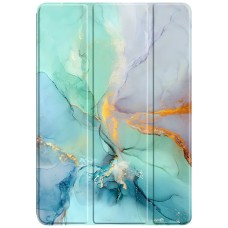 Чохол-книжка Xiaomi Redmi Pad SE 8.7 4G, BeCover Smart, Green Marble, Малюнок