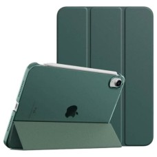 Чохол-книжка Apple iPad Mini 7 2024, BeCover Tri Fold Hard, Dark Green, Зелений