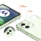 Чохол Motorola G55, BeCover Anti-Shock, Прозорий