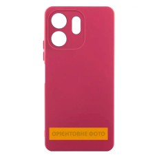 Чохол Motorola Moto G05, XT2523 Moto E15, GETMAN Liquid Silk, Marsala, Бордовий