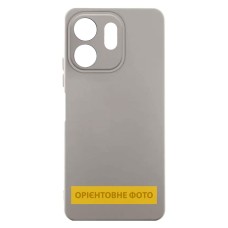 Чохол Samsung G998 Galaxy S21 Ultra, GETMAN Liquid Silk, Сірий