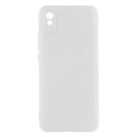 Чохол Xiaomi Redmi 9a, GETMAN Liquid Silk, Білий