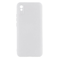 Чохол Xiaomi Redmi 9a, GETMAN Liquid Silk, Білий