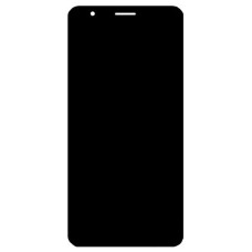 Дисплей ZTE Blade A31 Plus 2021, (PRC), з сенсором, з рамкою, Чорний