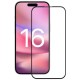 Защитное стекло Apple iPhone 16, BeCover, Черный