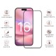 Защитное стекло Apple iPhone 16, BeCover, Черный