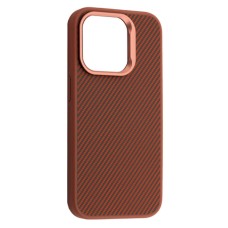 Чохол Apple iPhone 13, KEVLAR, MagSafe, Коричневий