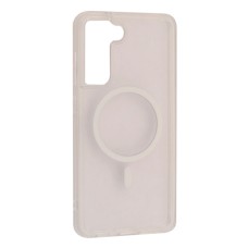 Чохол Samsung G990 Galaxy S21 FE 5G, Silicone Classic Case, MagSafe, Прозорий