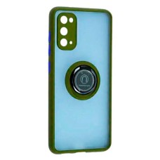 Чехол Motorola XT2521 Moto G15, Goospery Ring Case, Оливковый