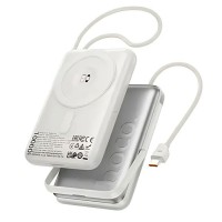 Павербанк (Power Bank) Hoco Q43, 10000 mAh, Серебряный