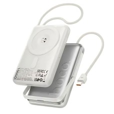 Павербанк (Power Bank) Hoco Q43, 10000 mAh, Серебряный