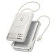 Повербанк (Power Bank) Hoco Q43, 10000 mAh, Срібний
