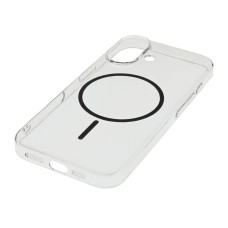 Чохол Apple iPhone 16, Air Beats Transparent, MagSafe, Прозорий