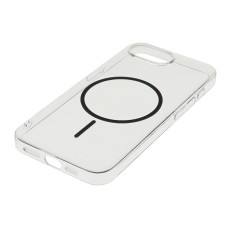 Чохол Apple iPhone 16e, Air Beats Transparent, MagSafe, Прозорий