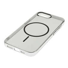 Чохол Apple iPhone 16e, Air Beats Transparent, MagSafe, Чорний