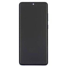 Дисплей Samsung G985 Galaxy S20 Plus, G986 Galaxy S20 Plus, з сенсором, з рамкою, IPS, Чорний