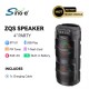 Колонка Bluetooth Sing-e ZQS2401, Чорний