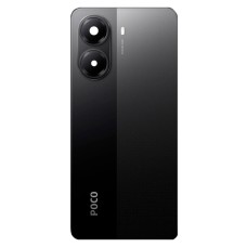 Задня кришка Xiaomi Poco X7 Pro, (High quality), Чорний