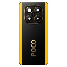 Задня кришка Xiaomi Poco X7, (High quality), Чорний