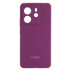 Чохол Xiaomi Redmi Note 14 5G, Original Soft Case, Grape, Фіолетовий
