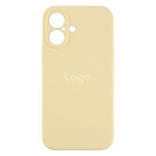 Чохол Apple iPhone 16, Original Soft Case, Cream Yellow, Жовтий