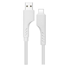 USB кабель Earldom EC-174I Apple iPhone SE 2022, iPhone 14 Pro Max, iPhone 14 Plus, iPhone 14 Pro, iPhone 14, iPhone 13 Pro, iPhone 13 Mini, iPhone 13, iPhone 13 Pro Max, iPhone 12 Mini, iPhone 12 Pro Max, Lightning, 1.0 м., Белый