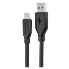 USB кабель Earldom EC-175C, Type-C, 1.0 м., Черный