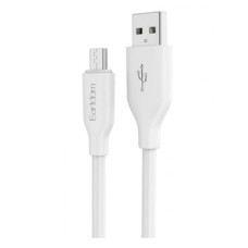 USB кабель Earldom EC-175M, MicroUSB, 1.0 м., Белый