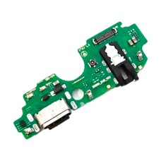 Нижня плата ZTE Blade A75, з роз'ємом зарядки, з роз'ємом навушників