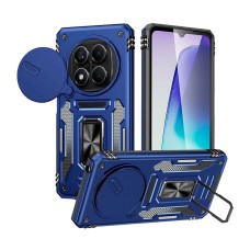Чохол Xiaomi Redmi Note 14 Pro 4G, Epik Camshield Army Ring, Navy, Синій