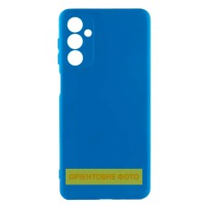 Чохол Samsung G991 Galaxy S21, GETMAN Liquid Silk, Royal Blue, Синій