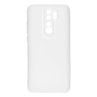 Чохол Xiaomi Redmi 9, GETMAN Liquid Silk, Білий