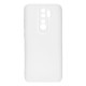 Чохол Xiaomi Redmi 9, GETMAN Liquid Silk, Білий