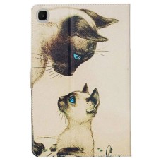 Чохол-книжка Samsung P620 Galaxy Tab S6 Lite, P625 Galaxy Tab S6 Lite, P627 Galaxy Tab S6 Lite, BeCover Smart Case, Cat, Малюнок