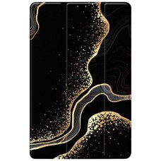 Чохол-книжка Apple iPad Air 11, BeCover Smart, Black Abstraction, Малюнок