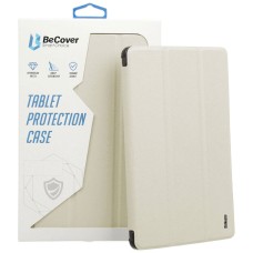 Чохол-книжка Apple iPad PRO 12.9 2022, iPad Pro 12.9 2020, iPad Pro 12.9 2021, BeCover Tri Fold Soft, Бежевий
