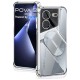 Чехол Tecno Pova 5 Pro, BeCover Anti-Shock, Прозрачный