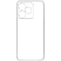 Чехол OPPO Realme Note 50, BeCover, Прозрачный