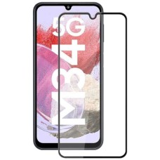 Захисне скло Samsung A245 Galaxy A24, M346 Galaxy M34 5G, BeCover, Чорний