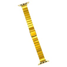 Ремінець Apple Watch 38, Watch 40, Metal Watch Design 10, Золотий