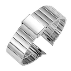 Ремінець Apple Watch 38, Watch 40, Metal Watch Design 11, Срібний