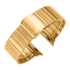 Ремінець Apple Watch 42, Watch 44, Metal Watch Design 14, Золотий
