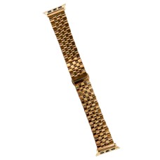Ремінець Apple Watch 38, Watch 40, Metal Watch Design 4, Бронзовий
