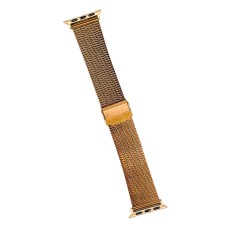 Ремінець Apple Watch 38, Watch 40, Metal Watch Design 6, Бронзовий