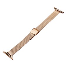 Ремінець Apple Watch 38, Watch 40, Metal Watch Design 8, Бронзовий