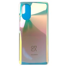 Задня кришка Huawei Nova 8, (High quality), Срібний
