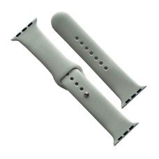 Ремінець Apple Watch 38, Watch 40, Silicone WatchBand, Stone, Сірий