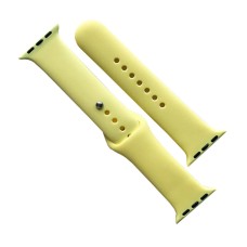 Ремінець Apple Watch 38, Watch 40, Silicone WatchBand, Flash, Жовтий